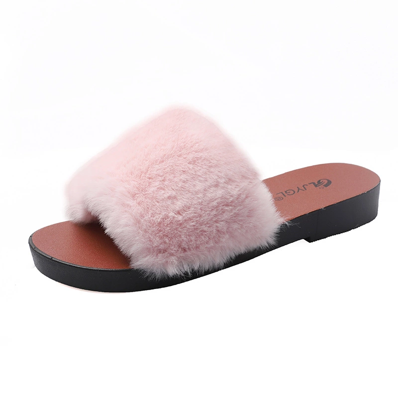 Furry Slippers for Women