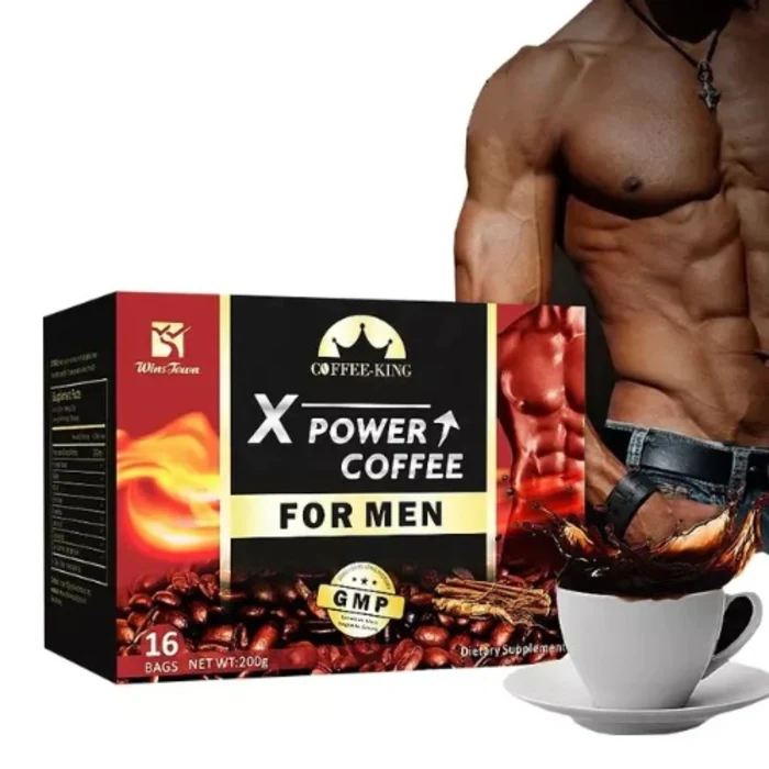 WINSTON - X Power Coffee For Men - 8 Sachets Per Box